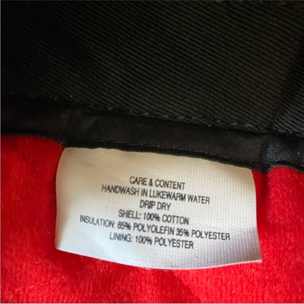 Carhartt Vintage Ear Flap Hat Black Size Large Quilted Interior - Picture 2 of 9